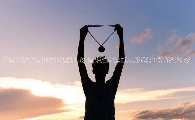 球速体育app官方下载华扬联众中国有多少国籍足球运动员？国籍足球运动员数量究竟有多少呢？